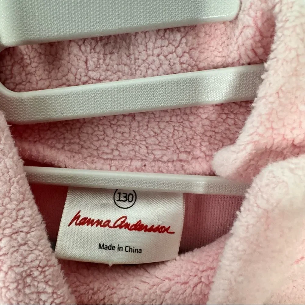 Hannah Andersson pink dress size 130/8